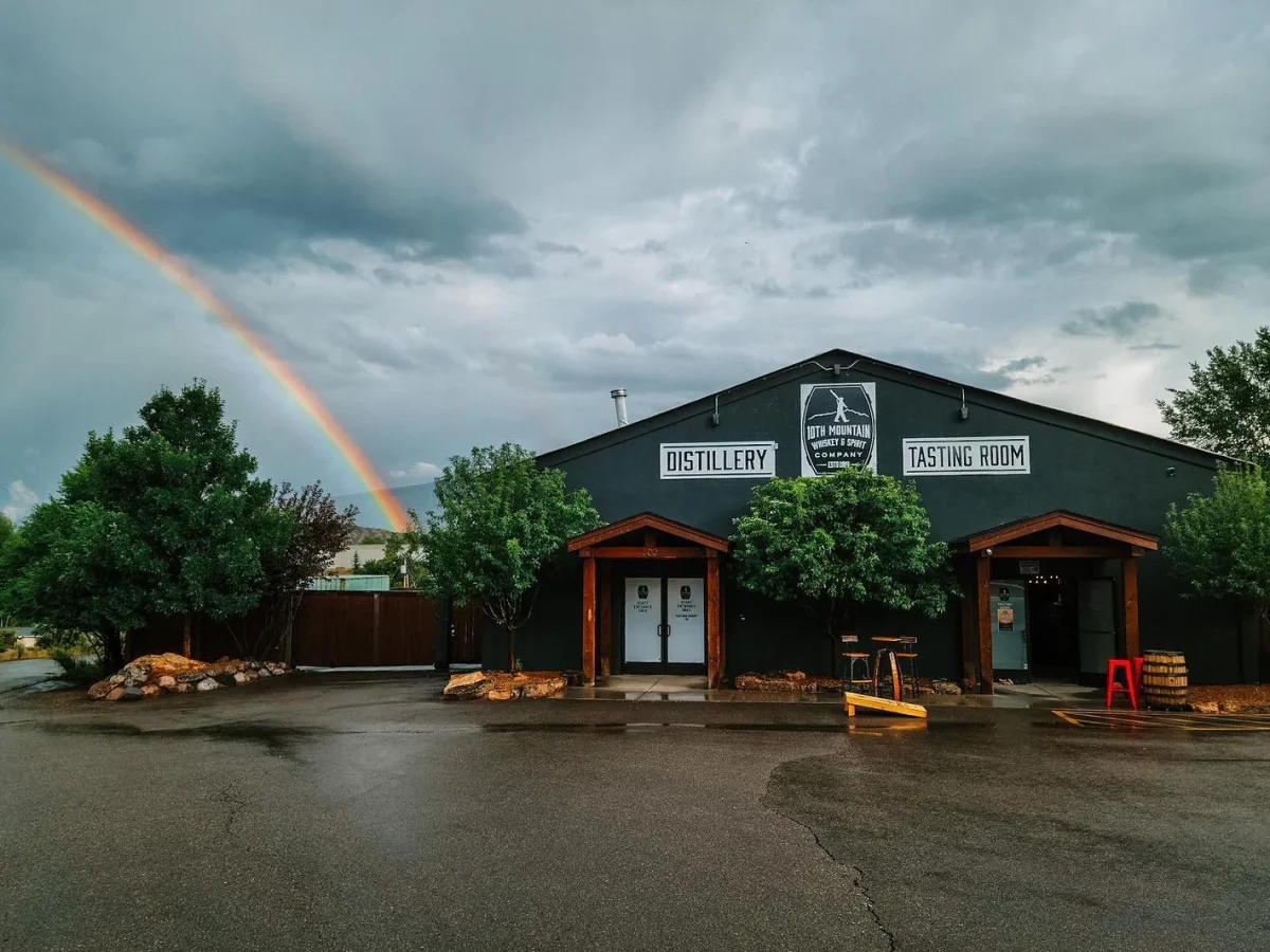 10th Mountain Whiskey & Spirit Co. distillery in Edwards, Colorado