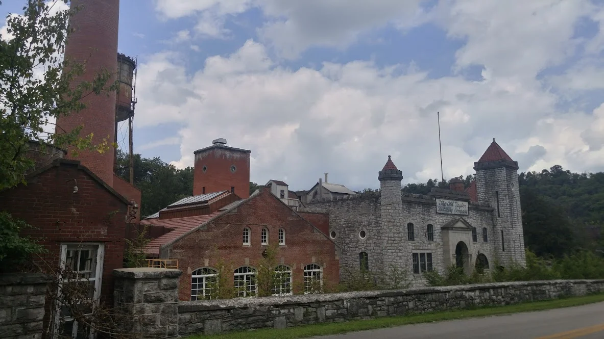 The Old Taylor Distillery building, Millville, Kentucky (now Castle & Key)