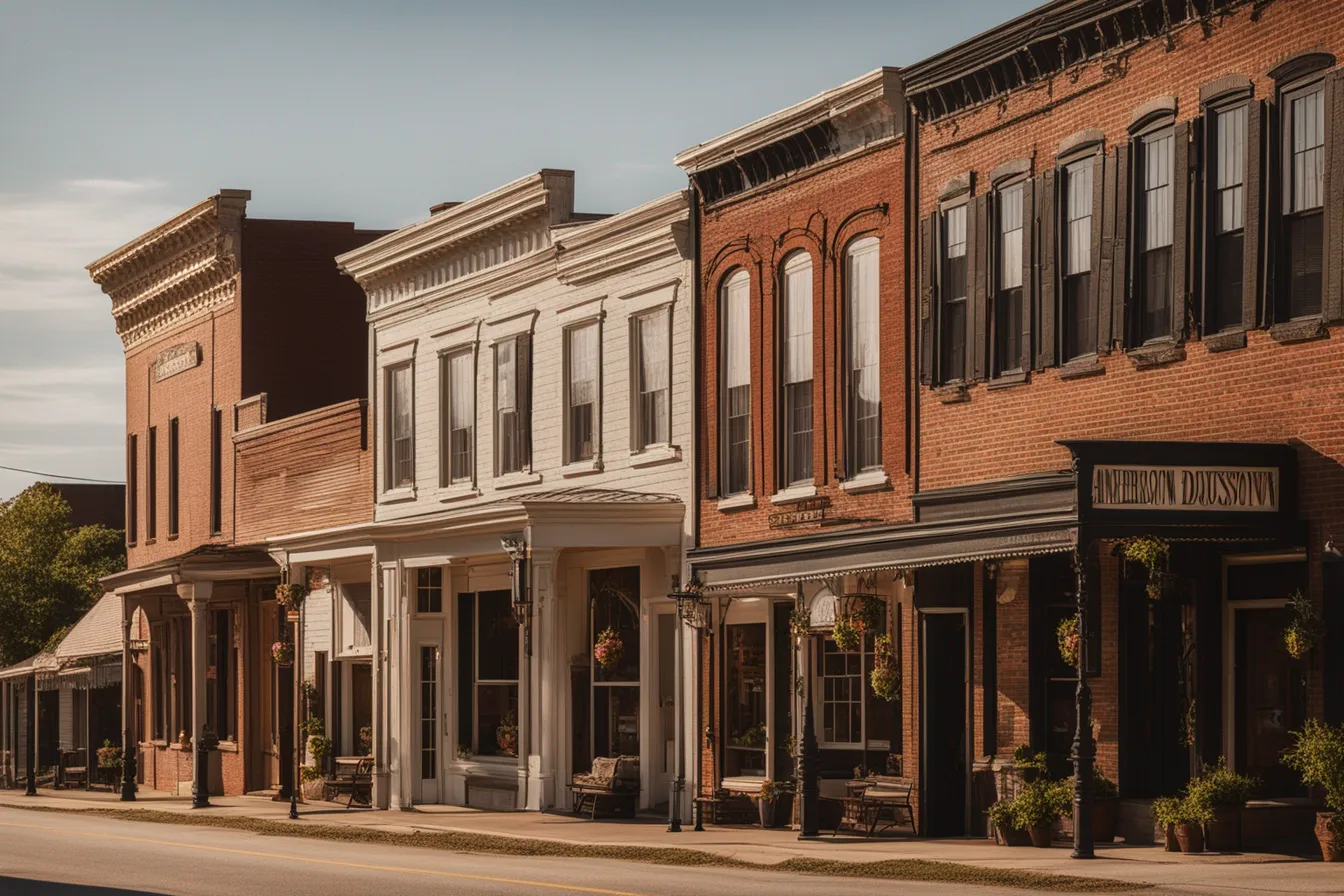 Historic Bardstown Kentucky main street