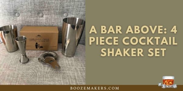 A Bar Above - 4 Piece Cocktail Shaker Set