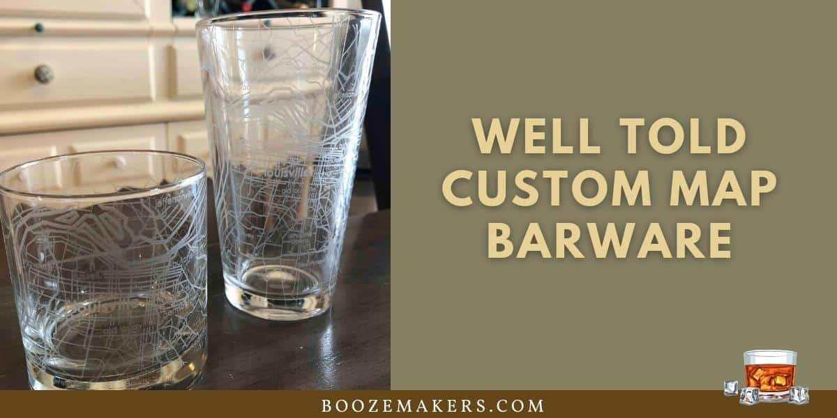 well told custom map barware review