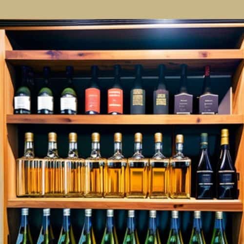 Storing opened bottles of bourbon